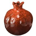 Floristik24 Granaattiomena-koristeellinen maljakko keraaminen punaruskea Ø10.5cm K12cm