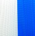Floristik24 Seppeleen nauhat moiré sinivalkoinen 100 mm