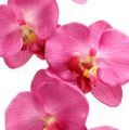 Floristik24 Keinotekoinen orkidea lehtineen Pinkki 68cm