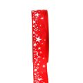 Floristik24 Joulunauha tähtikuvio punainen 25mm 25m